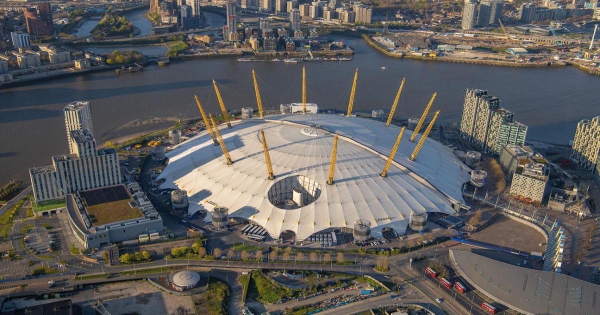 Excel The O2 Arena Canary Wharf London Eksteriør bilde